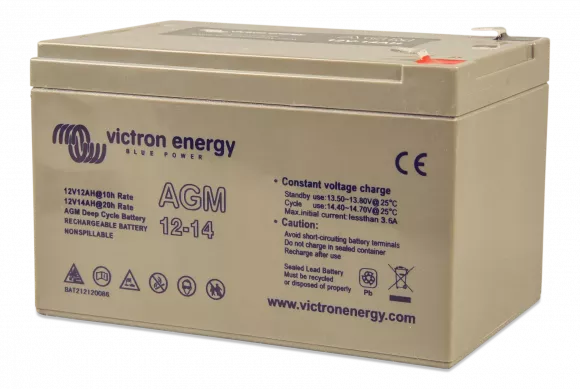 Акумуляторна батарея Victron Energy 12V/14Ah AGM Deep Cycle (BAT212120086) - фото 3