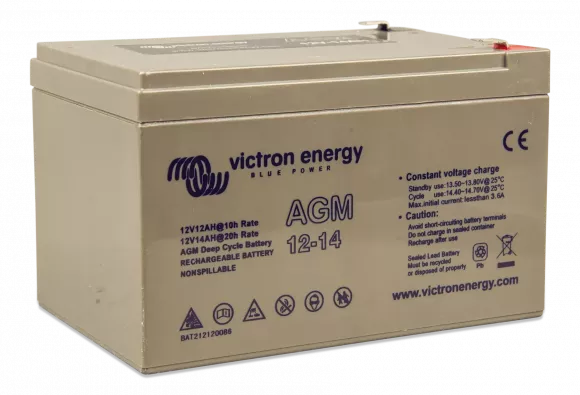 Акумуляторна батарея Victron Energy 12V/14Ah AGM Deep Cycle (BAT212120086) - фото 4
