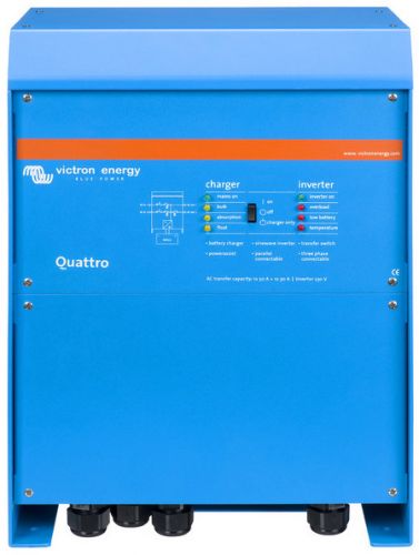 Инвертор Victron Energy Quattro 24/5000/120-100/100 230V VE.Bus (QUA245021010) - фото 1