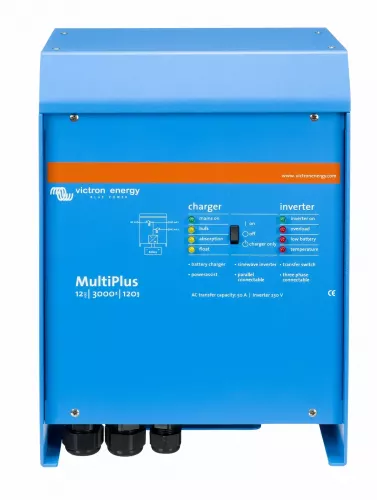 Инвертор Victron Energy MultiPlus 12/3000/120-16 230V VE.Bus (PMP122300001) - фото 1