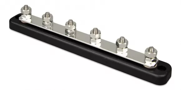 Шинопровод Victron Energy Busbar 150A 6P с крышкой (VBB115060020) - фото 1
